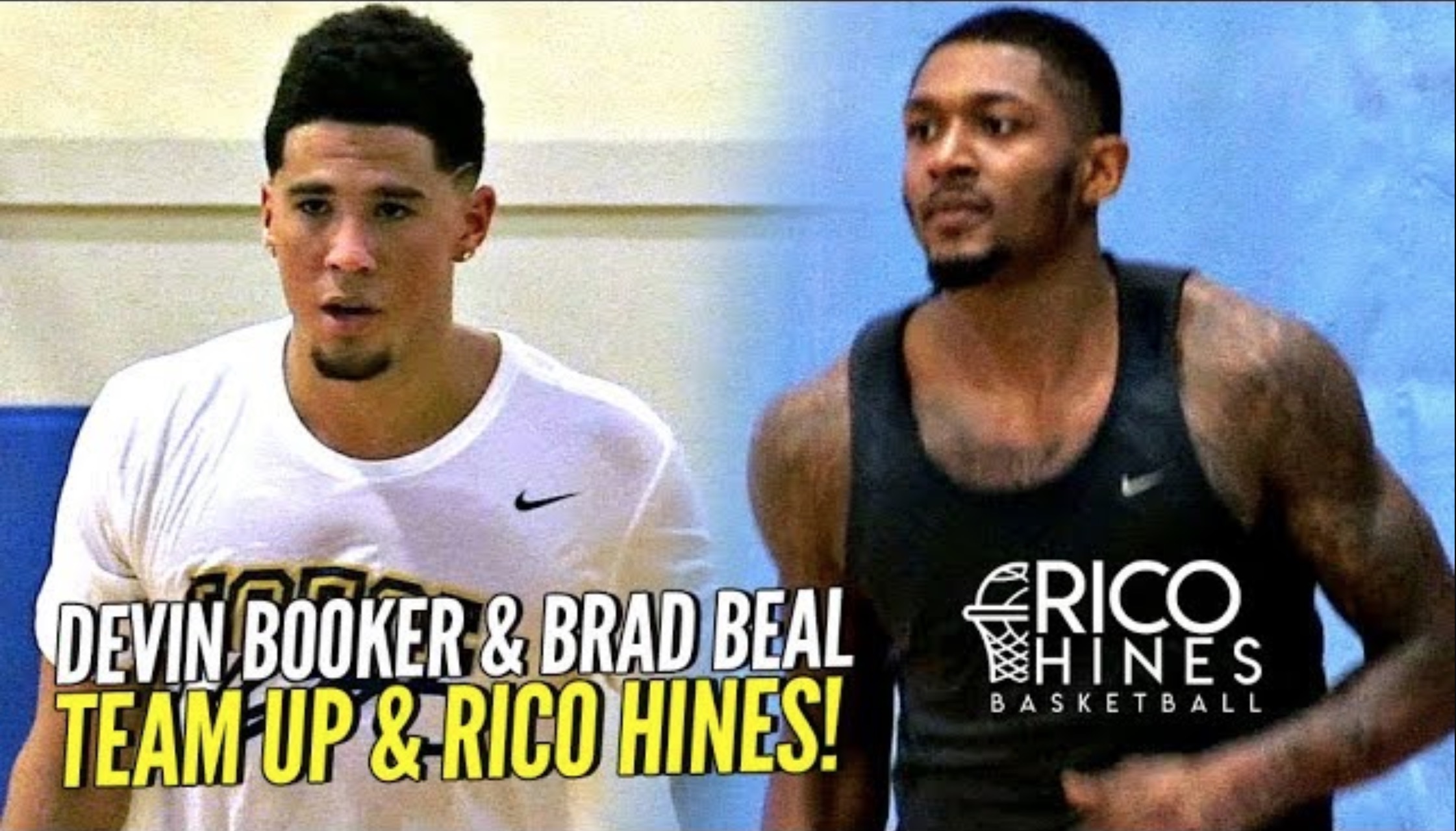 Devin Booker & Bradley Beal Rico Hines Workout