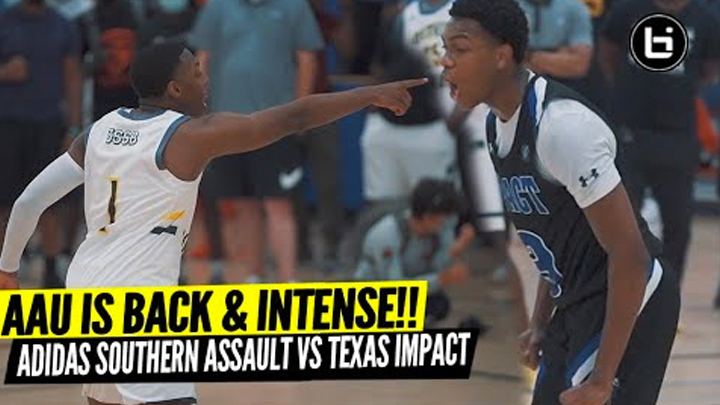 AAU IS BACK! Adidas Southern Assault VS Texas Impact