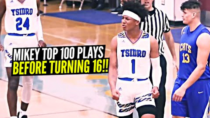 Mikey Williams Top 100 Plays Before Turning 16!! Absolutely INSANE! Happy Birthday Mikey!