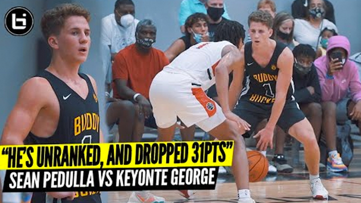 He's Unranked And Dropped 31Pts on a Nike Team! Sean Pedulla vs Keyonte George