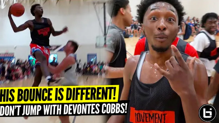 DON'T JUMP with Tez Cobbs! His BOUNCE is DIFFERENT! Movement Hoops Squad is a Highlight Reel!