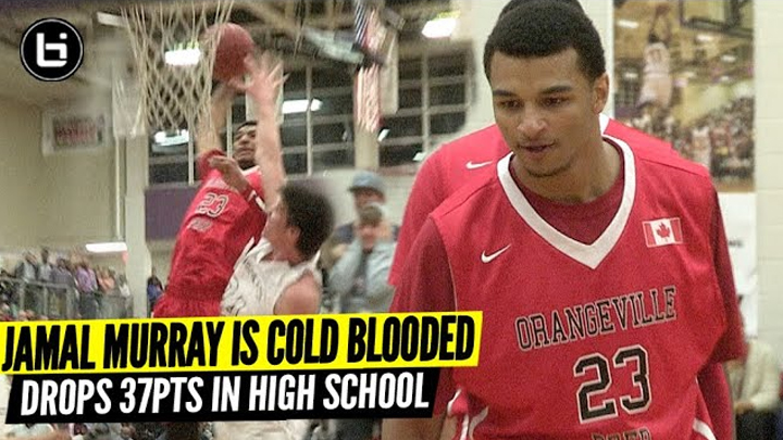 Jamal Murray vs STACKED Texas Team In High School SNAPS For 37PTS! High School Was Too Easy For Him!