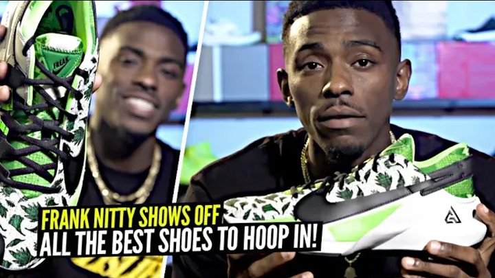 Frank Nitty Shows Off All The DOPEST Shoes To HOOP IN This Season! What's Your Squad Rolling With?