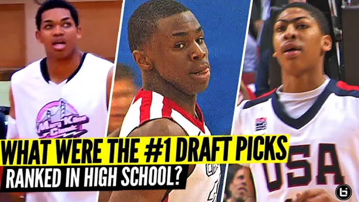 Every NBA #1 Pick of The Decade & What They Were Ranked In High School!!