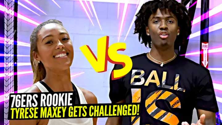 Tyrese Maxey Reveals His Most EMBARASSING Moment! 76ers Rookie Goes 1on1 w/ Keke!