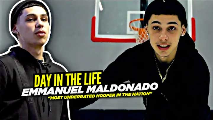 Emmanuel Maldonado Is The Most UNDERRATED Hooper In The Country | Day In The Life