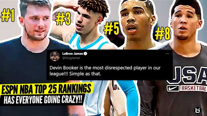 NBA TOP 25 PLAYERS UNDER AGE 25!! IS DEVIN BOOKER NBA'S MOST DISRESPECTED PLAYER?!