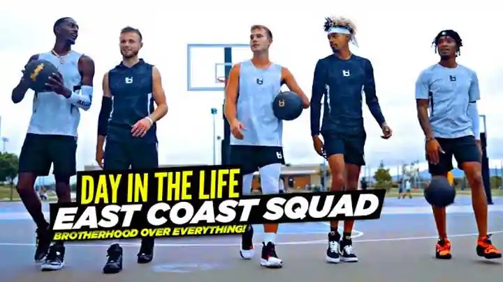 Ballislife EAST COAST SQUAD: From HUMBLE Beginnings To VIRAL STREETBALL TEAM! Day In The Life!
