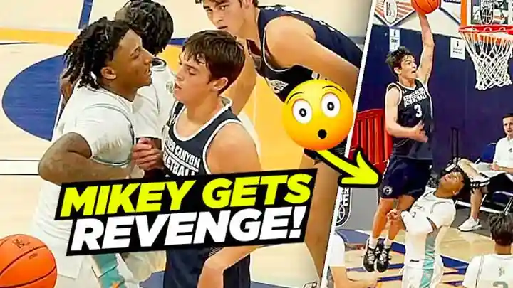 Mikey Williams Gets DUNKED ON & Then Gets REVENGE!! Takes OVER Game & Forces OT!