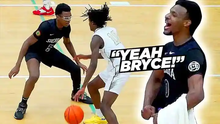Bronny & Bryce James GO AT One Of The BEST Teams In OREGON!! Bronny TAKES OVER!