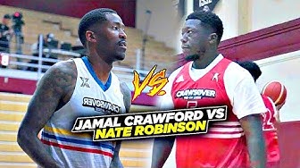 Jamal Crawford and Nate Robinson FACE OFF!!