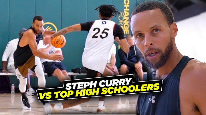 Steph Curry Faces Off vs Cooper Flagg & Top HS Players.