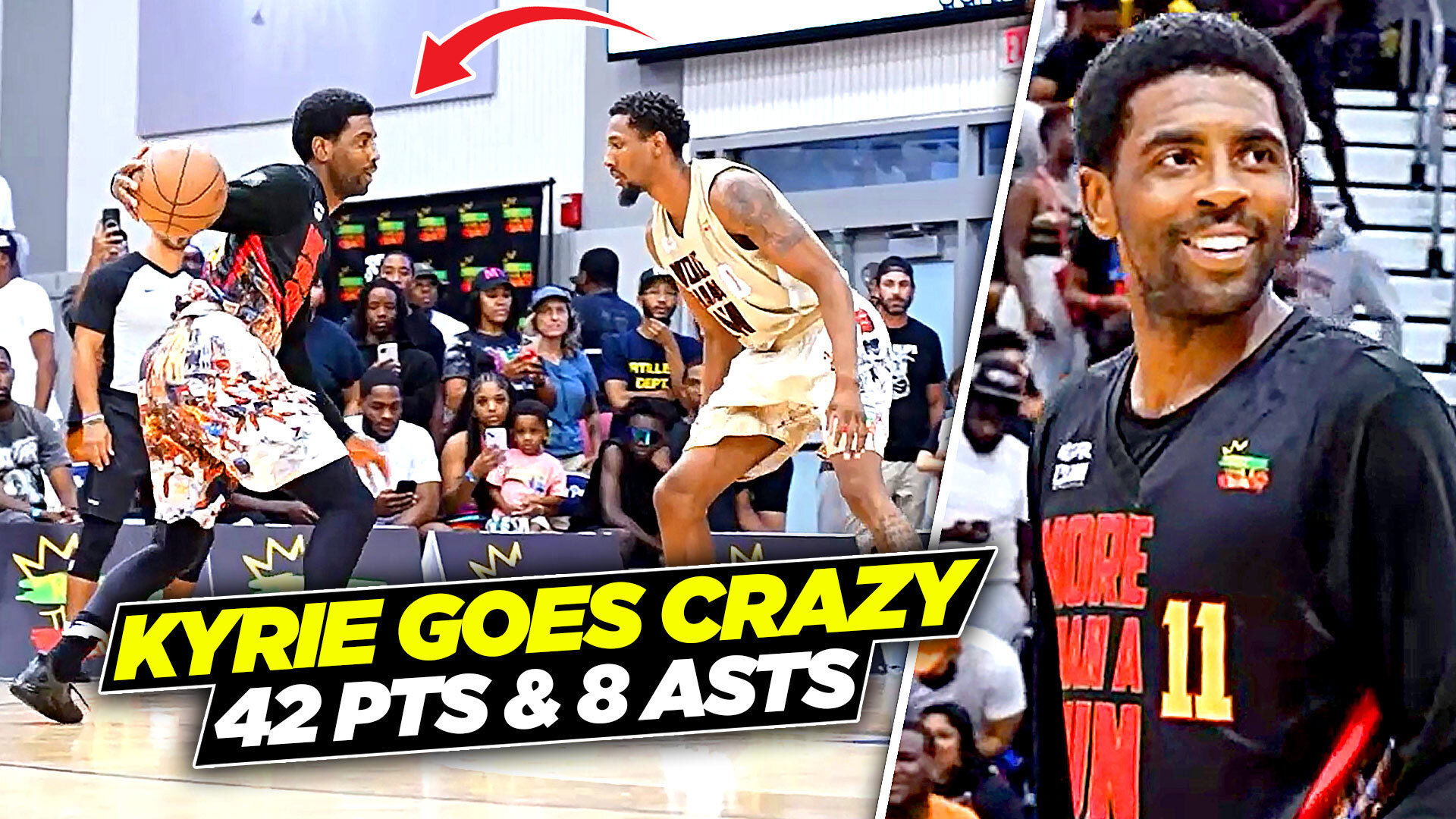 Kyrie Irving Drops CRAZY 42 Points!!