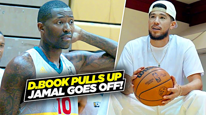 Devin Booker Pulls Up To The Crawsover & Jamal Crawford Goes OFF!!