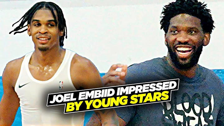 Joel Embiid IMPRESSED By Josh Christopher, Mo Bamba & More NBA Stars.