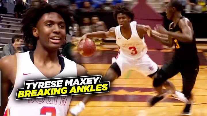 Tyrese Maxey DOMINATES One Of The BIGGEST Games Of HIs High School Career!