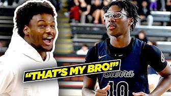 Bronny Shows Up & Bryce James Has His BEST GAME Of Junior Season So Far!