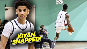 Kiyan Anthony LIGHTS OUT Performance vs Mater Dei In Front Of Carmelo.