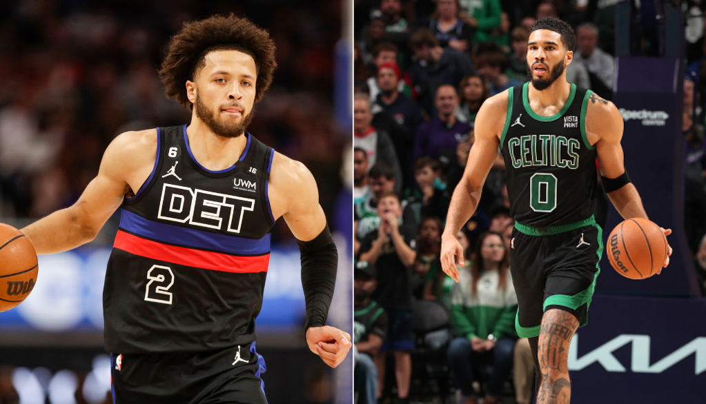 Massive underdogs, the Pistons face the Celtics tonight.