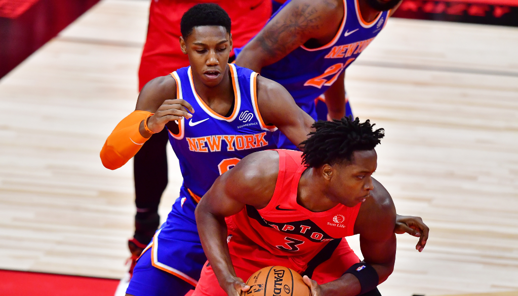 New York Knicks acquire OG Anunoby from Raptors for RJ Barrett