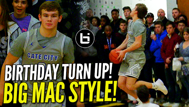Mac McClung BIRTHDAY TURN UP in Front of SOLD OUT CROWD!