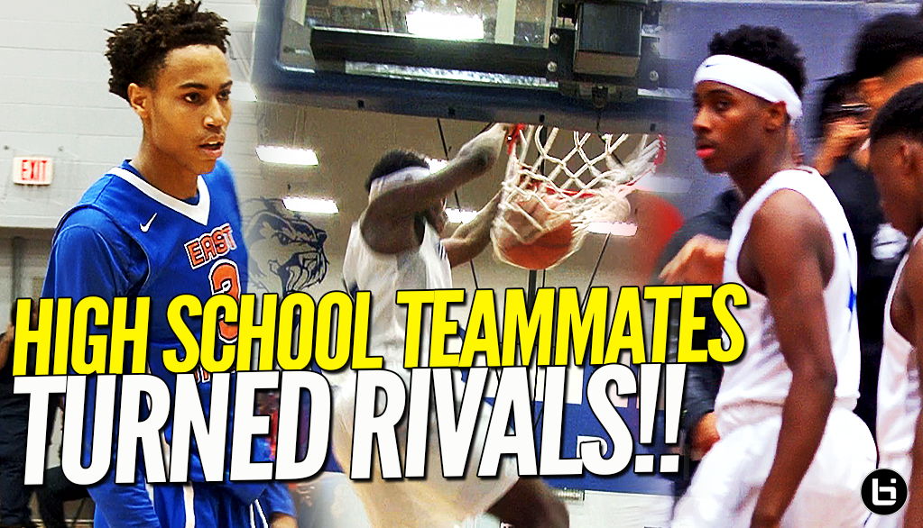 TEAMMATES TURNED RIVALS!! Mario Mckinney Goes Against Former Teammate in Basketball Rivalry Game!