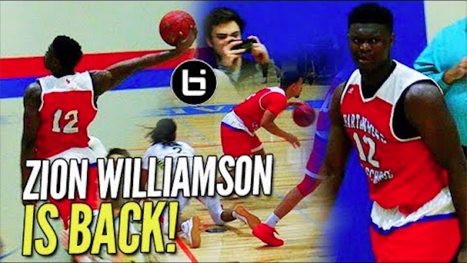 The Zion Williamson Show IS BACK and He's WEARING WHAT?!
