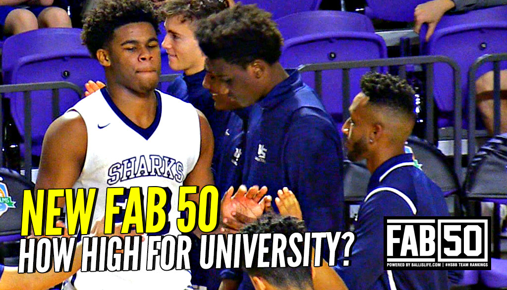 1st FAB 50 Rankings For 2018!
