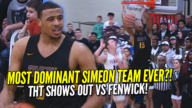 Most DOMINANT Simeon Basketball Team EVER? Talen Horton-Tucker Shows Out Against Fenwick! Full Highlights!