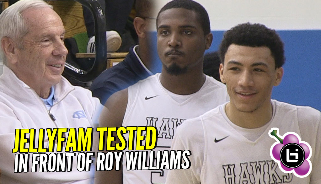 Jelly Fam Gets Tested By Undefeated Team! Roy Williams Watches Precious Dominate!