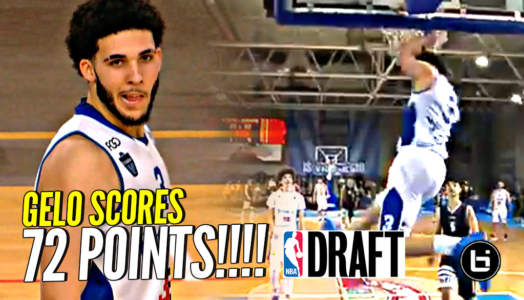 Forberedelse Snazzy Raffinaderi LiAngelo Ball SCORES 72 POINTS & DECLARES FOR NBA DRAFT In Lithuania!!! -  Ballislife.com
