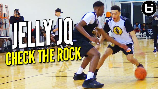 Jelly Fam JQ Goes 1 v 1 on Day 2 of Allen Iverson Roundball Classic Practice
