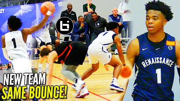 Jalen Lecque NEW TEAM SAME BOUNCE; Makes DEBUT w/ RENS at NIKE EYBL!