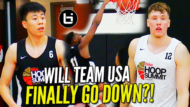 Can The WORLDS' BEST Defeat TEAM USA?! Hoop Summit Day 1 Highlights!