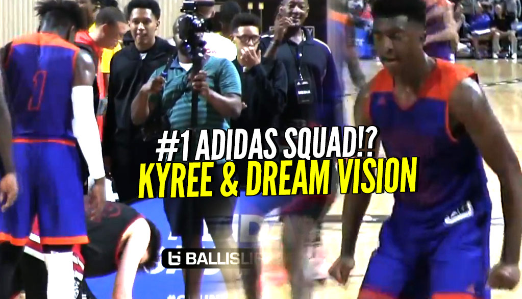 Kyree Walker & #1 Adidas squad DREAM VISION take down Basketball University at Adidas Gauntlet ATL!!