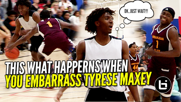 DEFENDER RIPS TYRESE MAXEY WATCH WHAT HAPPENS NEXT! Ballislife Highlights