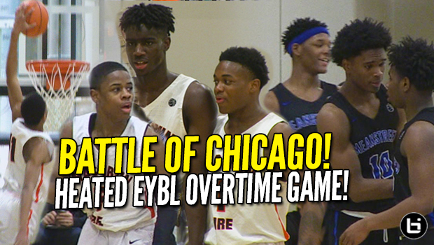 Battle of Chicago Needs Overtime at EYBL! Chase Adams, Kahlil Whitney. Mac Irvin Fire vs Meanstreets!