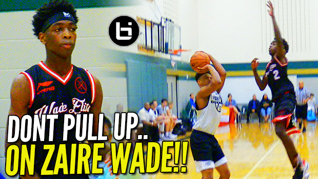 GAME WINNER Alert!! Zaire Wade Leads COMEBACK BUT Was It Enough!? Adidas Gauntlet Dallas!