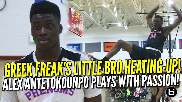 Giannis' Little Bro is Heating-Up! Alex Antetokounmpo Plays With Passion! Swish N Dish Highlights!