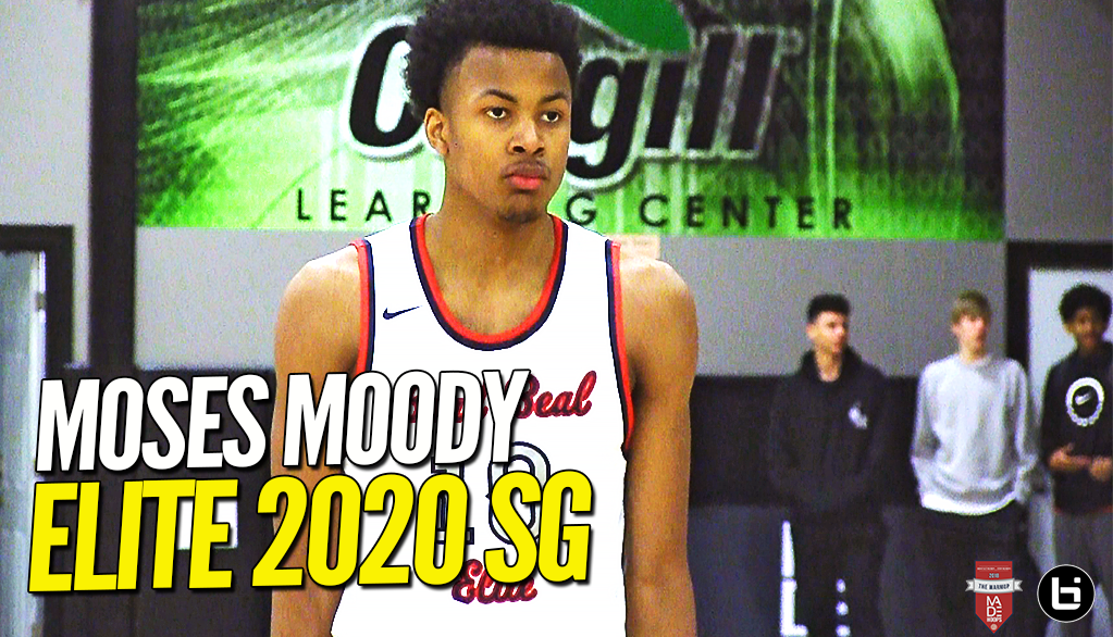 2020 Moses Moody is NEXT UP in Arkansas!! Elite Shooting Guard Highlights at Made Hoops!