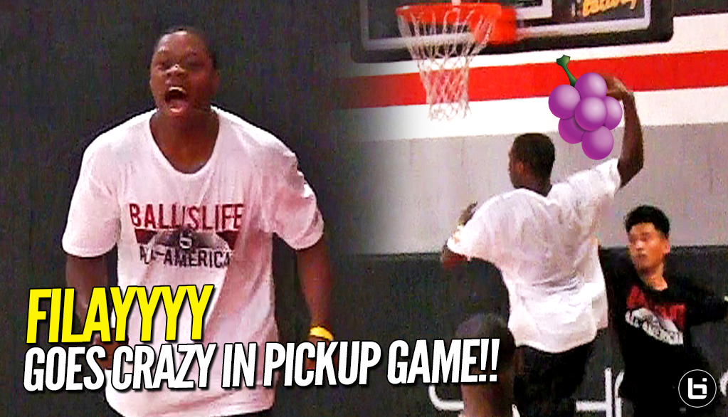 FILAYYYY Goes CRAZY in Pickup Game at BIL AAG!! Shows Off JELLY, JUMPER, & BOUNCE!!
