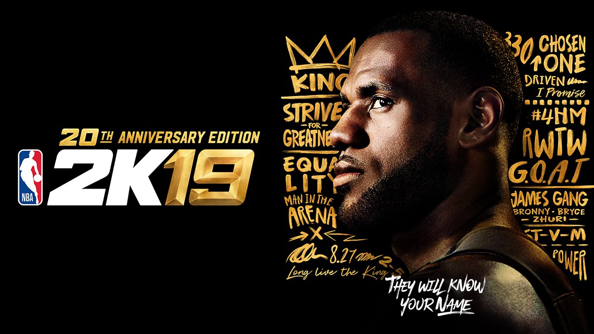 NBA 2K19 Trailer: LeBron James Is The 20th Anniversary Edition Cover Athlete