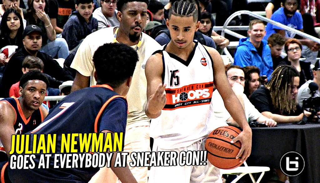Julian Newman GOES AT EVERYBODY at Sneaker Con Classic! Wins MVP!
