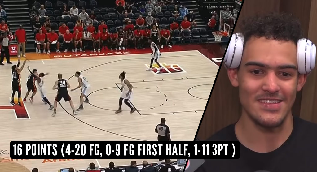 Trae Young's NBA Summer League Debut Started With 2 Airballs & 10 Missed Shots!