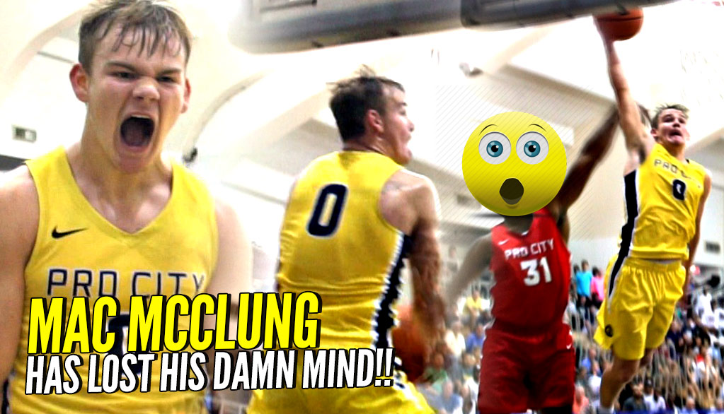 Mac McClung HAS LOST HIS MIND!!! Tries To BREAK THE INTERNET w/ INSANE DUNKS @KennerLeague!!!