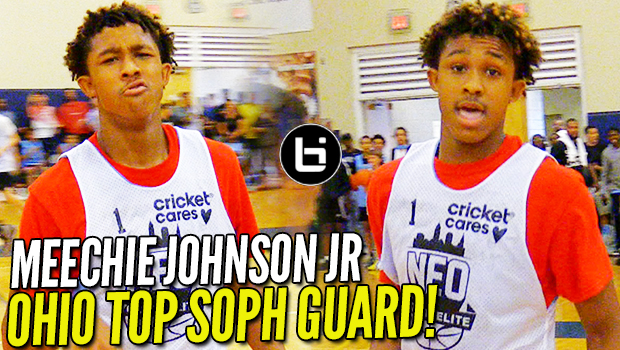 Meechie Johnson Jr. is OHIO's TOP SOPHOMORE Guard! NEO Camp Highlights!