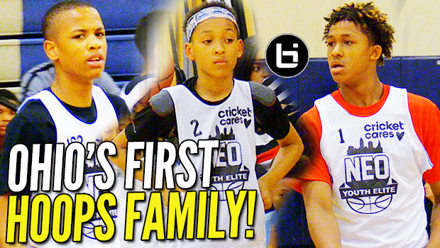 OHIO's FIRST BALL FAMILY: The Johnsons' ARE D1 BOUND! NEO Highlights