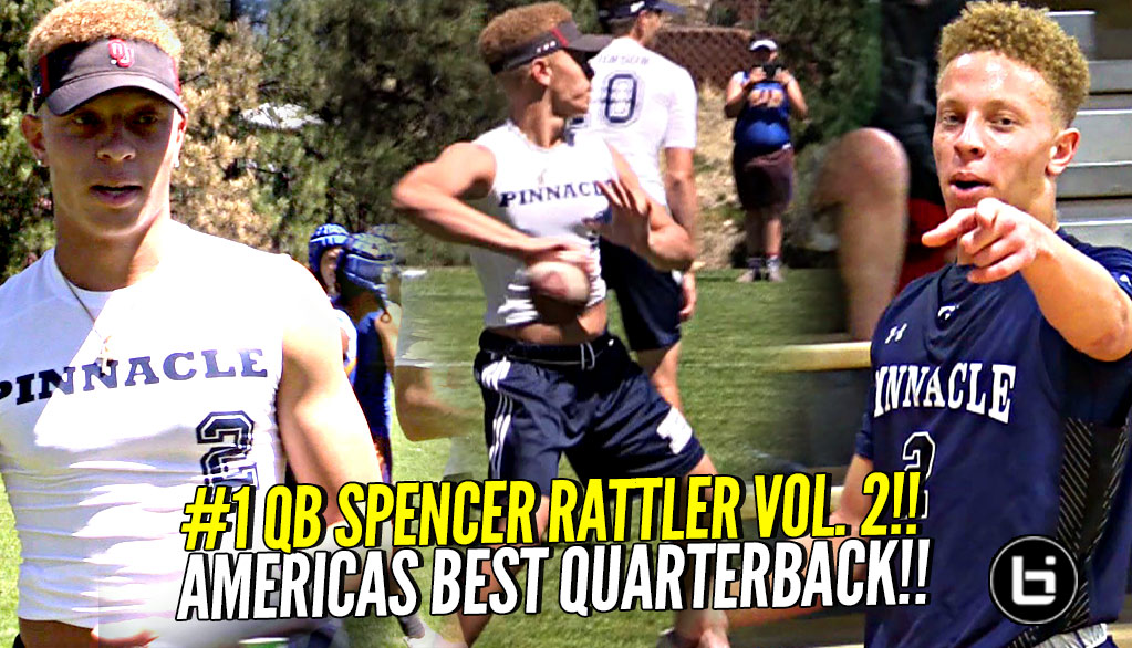 He's America's #1 QB AND a Basketball STAR!! Spencer Rattler QB Skills Vol. 2!!
