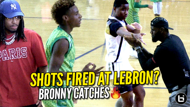 Shots Fired at LeBron! Bronny RESPONDS w/ Quavo Watching! CAUGHT FIRE FROM DEEP!
