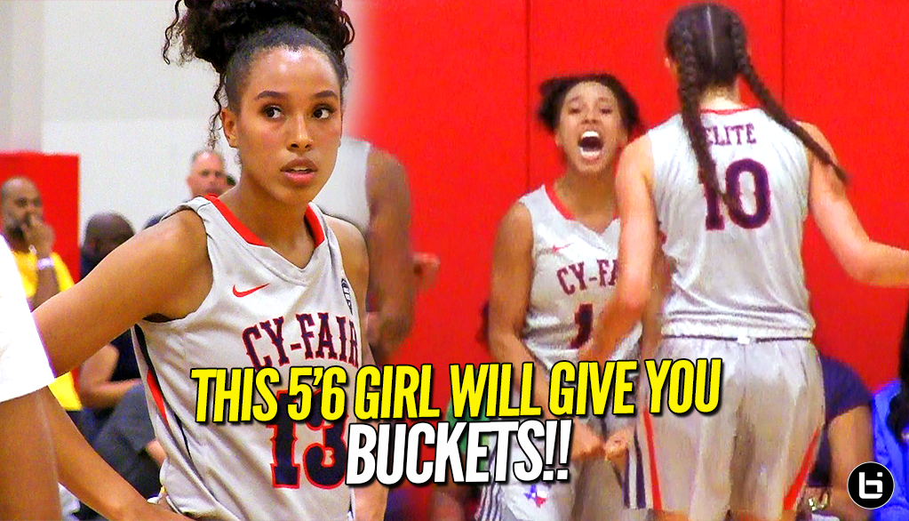 She's 5'6 & Will Give Your Whole Squad Buckets!! Jaden Owens Ballislife Highlights!